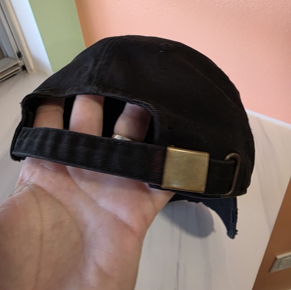 Edgy Black Alien Embroidered Cap Kbethos Vintage Distressed Baseball Hat - Picture 7 of 12